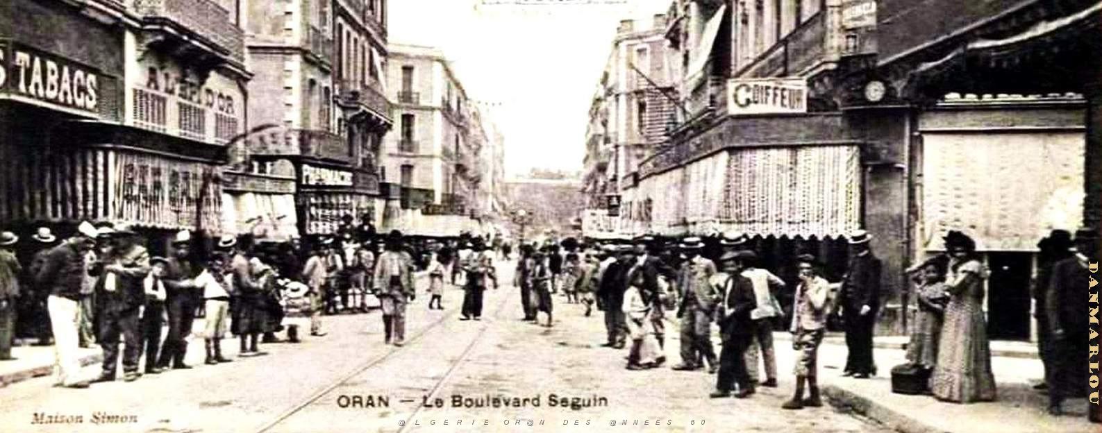3007- Oran - Boulevard Seguin2 - 1906.jpg